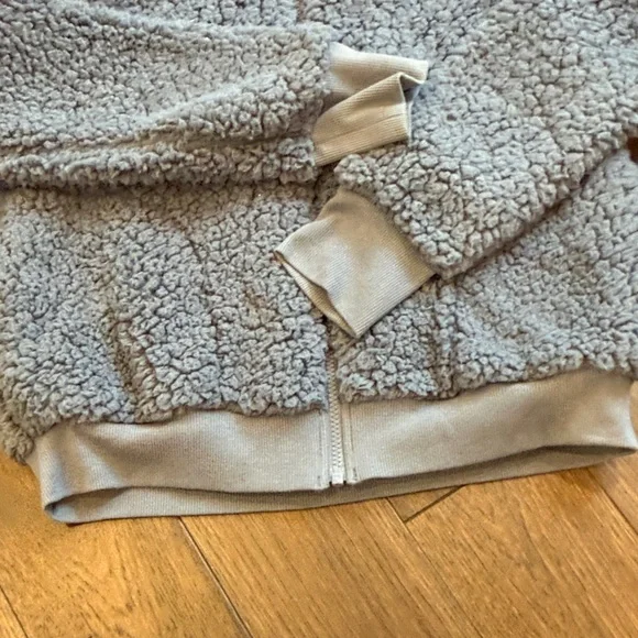 Z by Zella Cozy Blue Sherpa Hoodie  Jacket Medium C12-002 - Picture 5 of 7